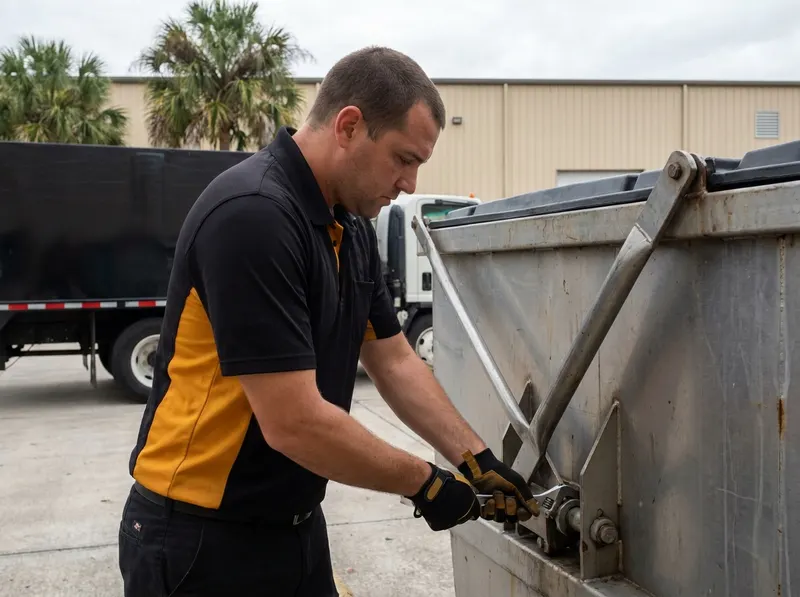 Commercial Front-Load Dumpster Service in Orlando, FL