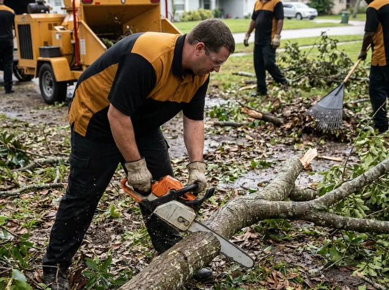 Post-Storm Emergency Debris Clearance in Orlando, FL